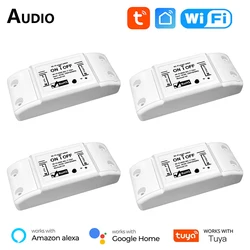 Tuya WiFi Mini DIY Smart Switch Universal Breaker Smart Life Wireless Control Smart Home Automation Module Via Alexa Google Home