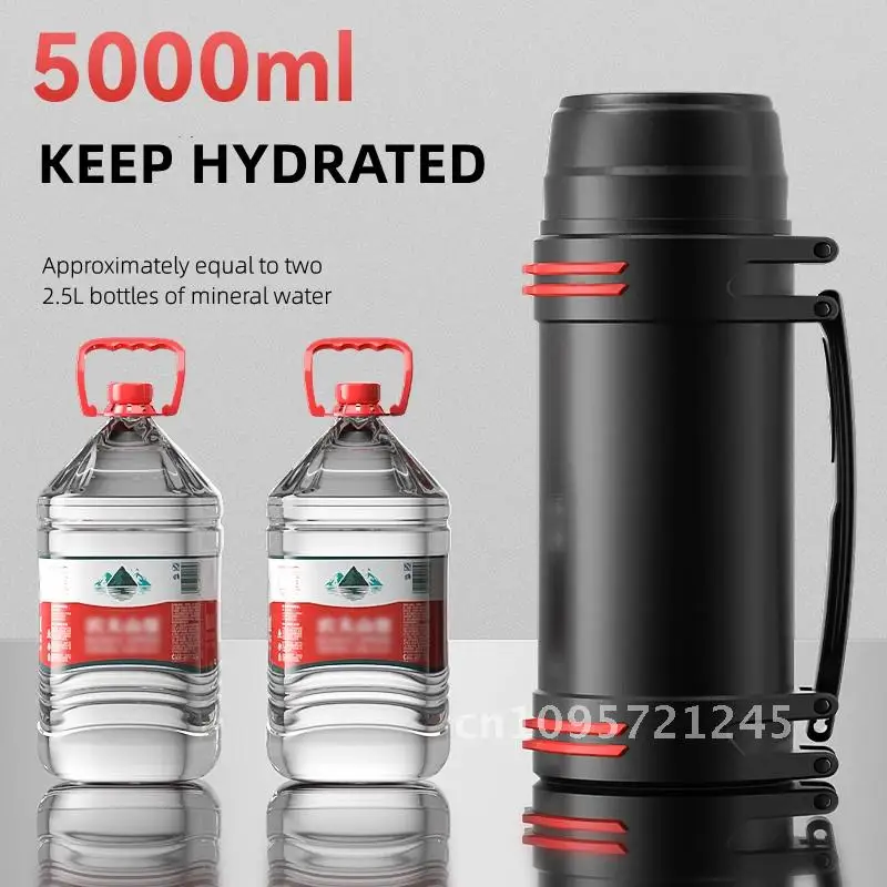 

3L/4L Stainless Steel Thermos Water bottle bottle Insulated water Water Portable Travel hot Travel Coffee bottle bottle