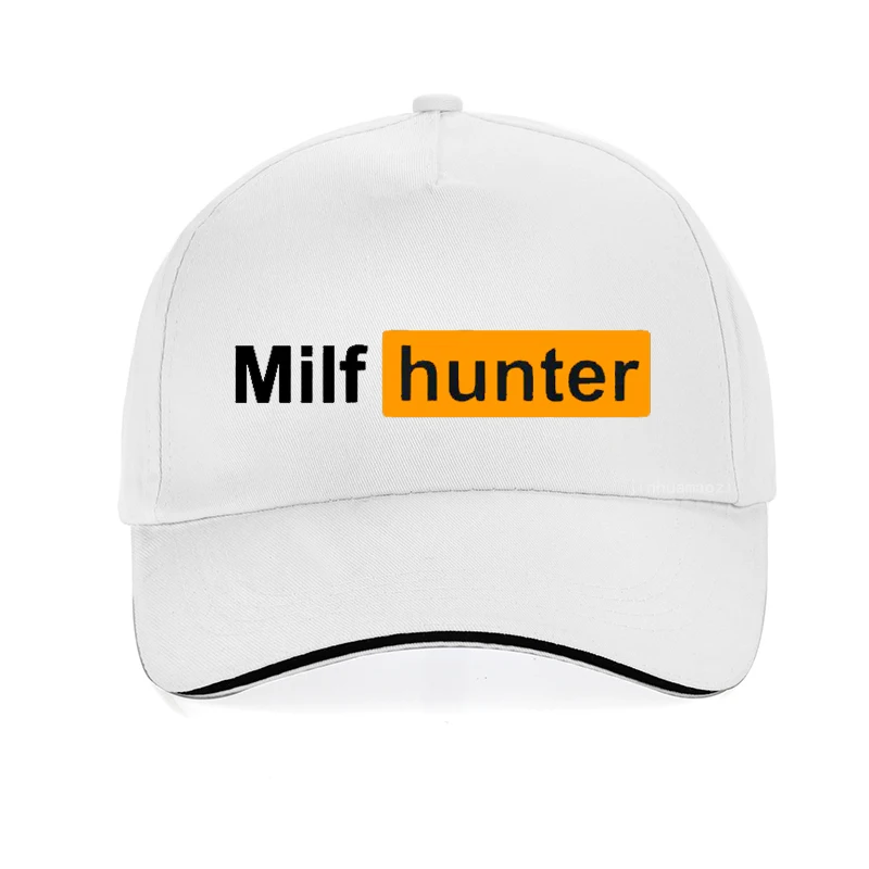 Milf Hunter Baseball Cap Women Men Adjustable Snapback hat Fashion Cool Summer Unisex Cool Hats