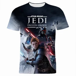 Summer 3d Print Star Wars T-shirt for Teen Casual Clothes Boy Girl Kids Tee Fashion Oversized T Shirt Harajuku Male Top New