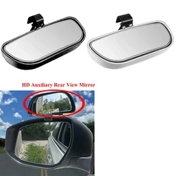 Espejo de punto ciego para coche, espejo retrovisor auxiliar, espejo convexo, espejos gran angular ajustables para seguridad de coche, estacionamiento y marcha atrás