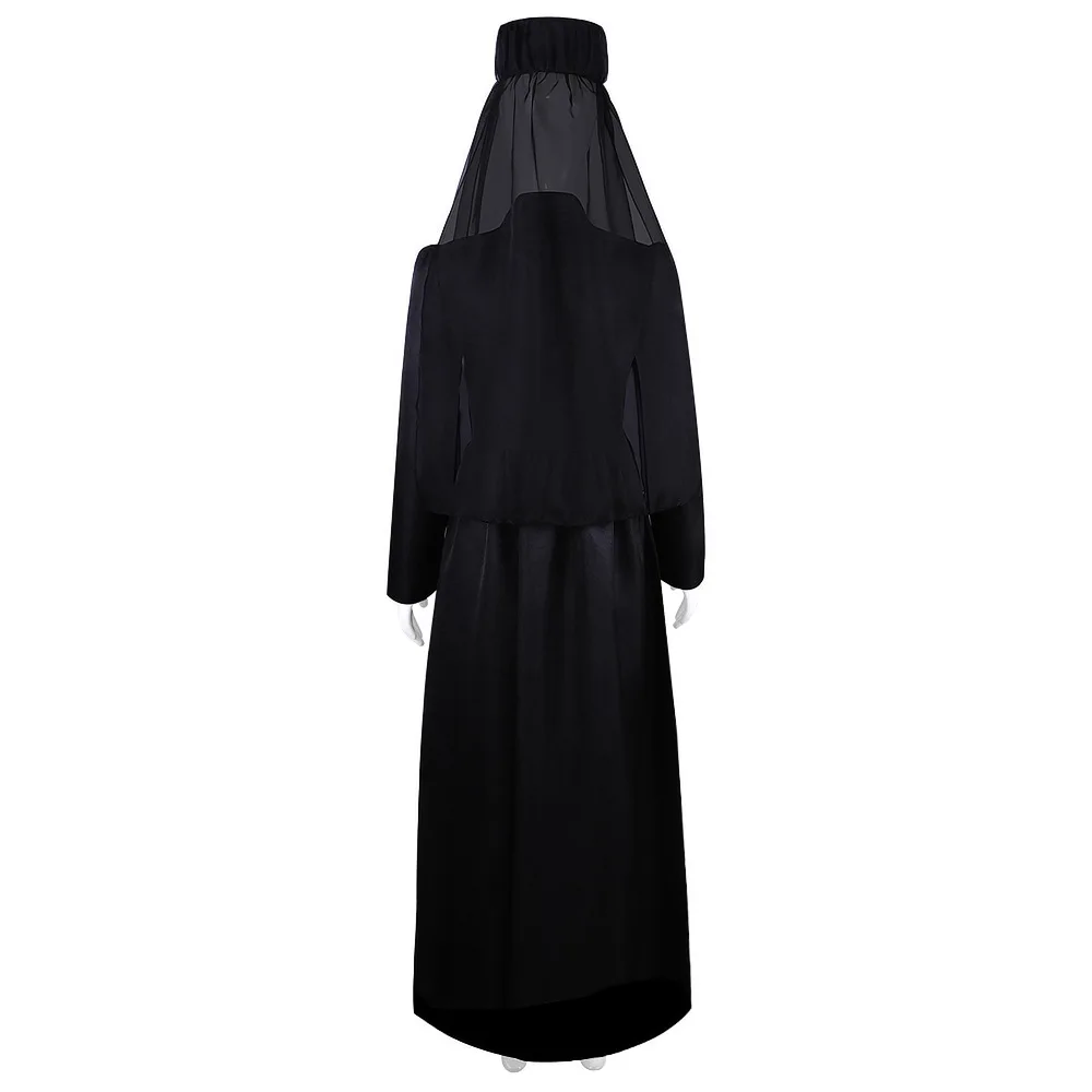 Barbara Cosplay Dr loween Costume avec voile nonne Dr vêtements ethniques pour femmes Performance sur scène printemps été
