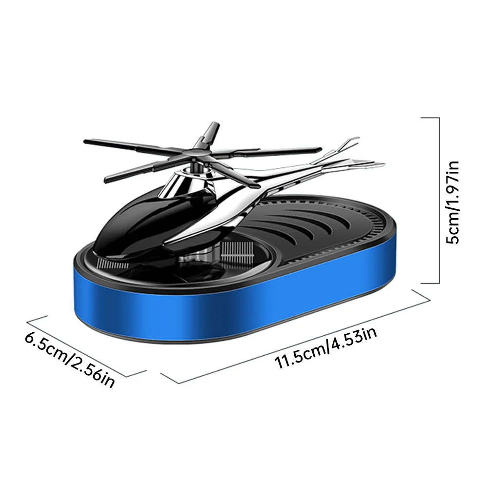 معطر الطائرات الشمسية للسيارة ، موزع عطر المروحية ، المقعد الدوار ، البندول الإبداعي ، الديكور