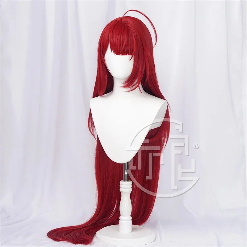 Azur Lane KMS Hindenburg شعر مستعار تأثيري مقاومة للحرارة الاصطناعية الشعر حفلة الهالوين دور + غطاء شعر مستعار