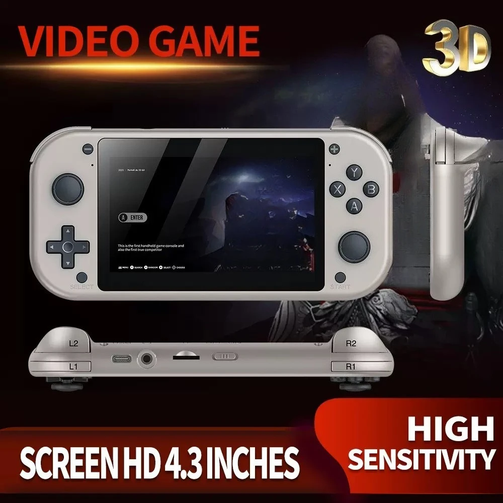 

Новая портативная игровая консоль M17 для ТВ 4K HD