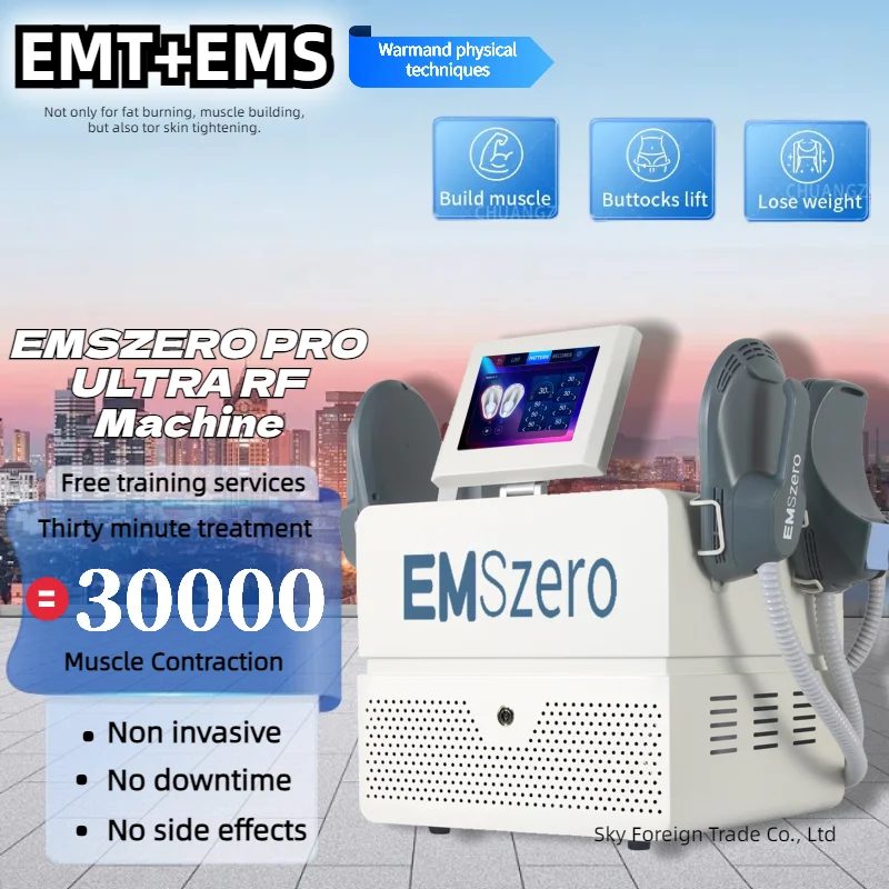 

EMSzero Neo 15 Tesla 6500W RF Hi-Emt EMS Portable Muscle Slimming Weight Loss Engraving Body Emszero Neo Machine Salon ﻿