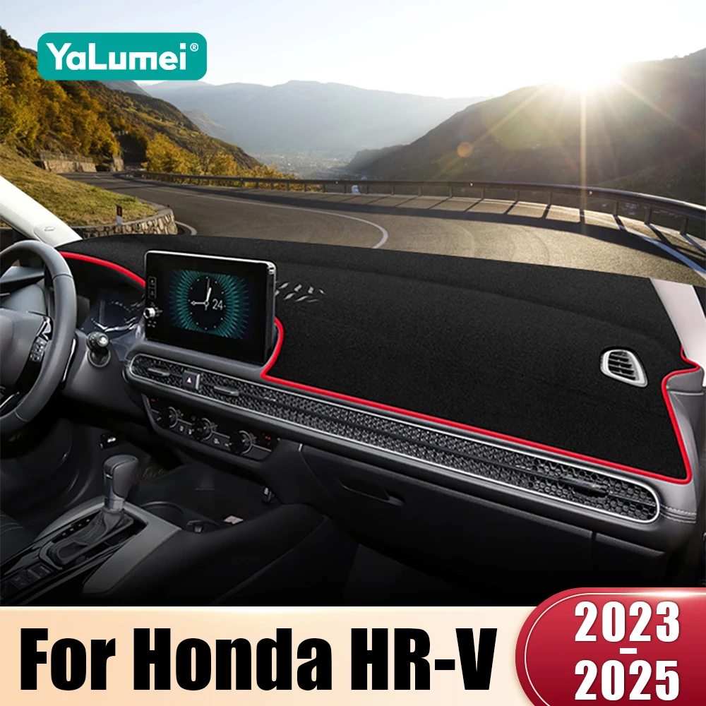 

For Honda HR-V HRV HR V 2023 2024 2025 LHD Car Dashboard Cover Dash Mat Sun Shade Instrument Panel Non-slip Pad Accessories