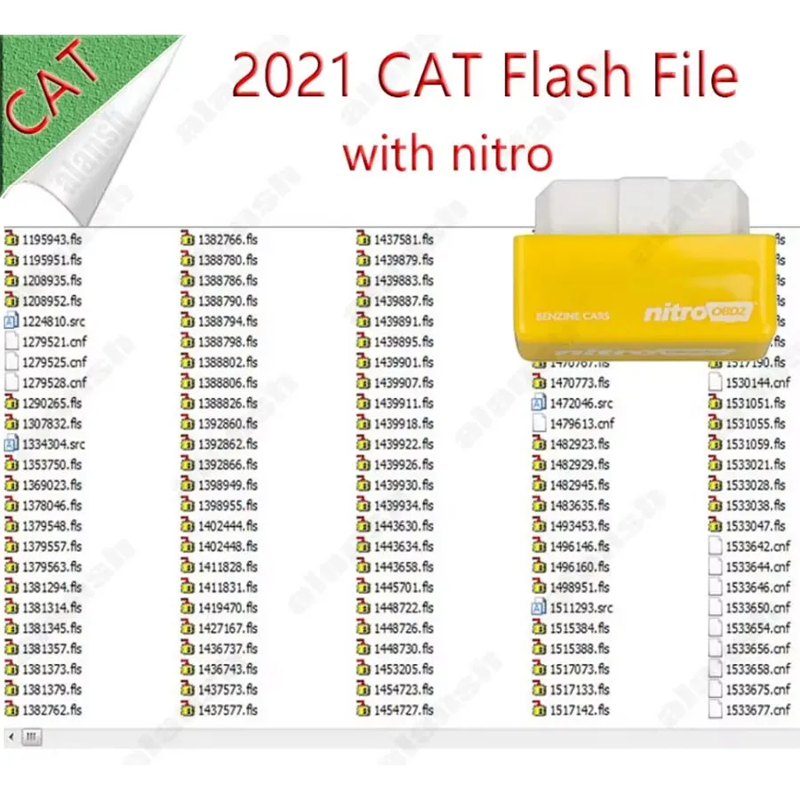 2021 for Cat Flash File ECM with Nitro