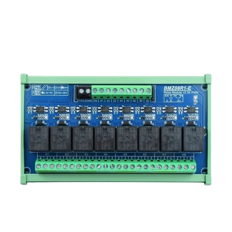 IO PLC Signal Amplifier Relay Module Optocoupler Isolation TTL Microcontroller 1.8V-30V PNP/NPN Trigger Board