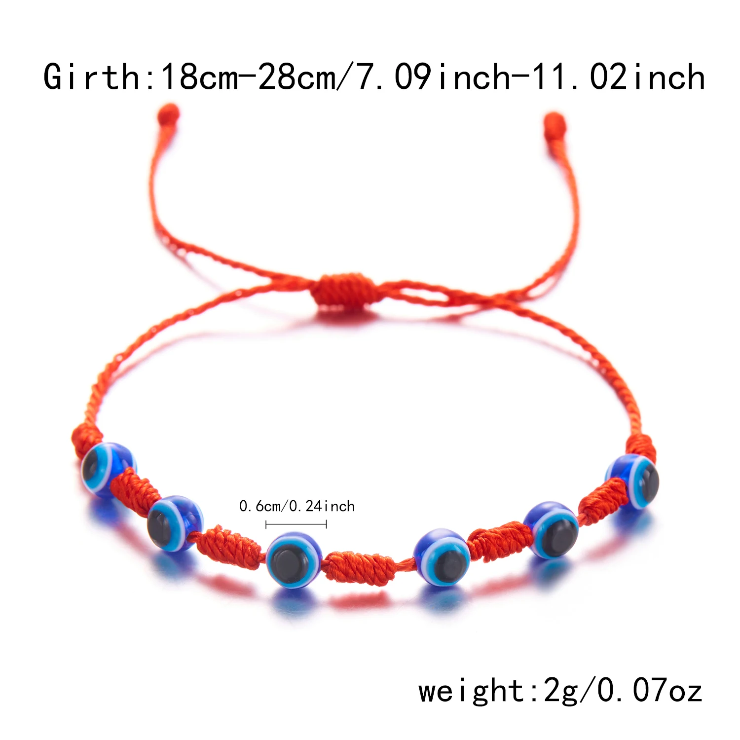 Neues Design 10 Stil Glück rotes Seil blau bösen Blick Armbänder für Frauen handgemachte geflochtene Paar Armbänder Amulett Freundschaft Schmuck – Detail 18