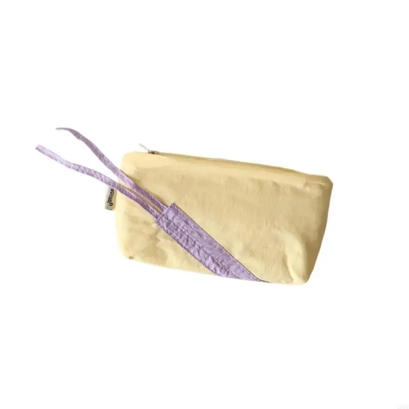 Polyester Pencil Case Zippered Pencil Bag for Daily Carry and Study Essential HX5E