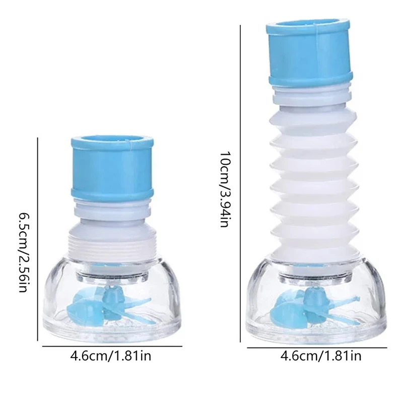 Universal 360 Rotation Faucet Bubbler Swivel Water Saving Economizer Head Shower Kitchen Faucet Nozzle Adapter Sink Accessories