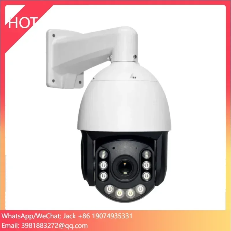 7INCH 5.0MP 4K 160M IR Range Two Way Audio XMeye POE Power  High Speed Dome  Security Cctv IP66 PTZ AI IP Real 36X Zoom Camera