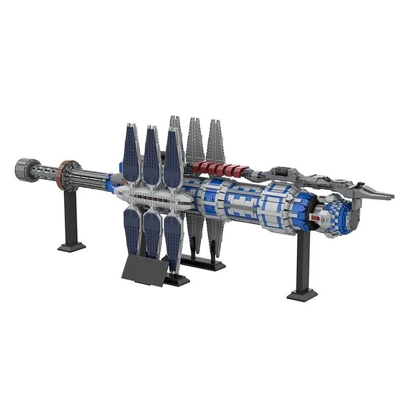 MOC Space Station UCS Scale Babylon 5 Model Building Block Counterattack battle Assembly Brick Puzzle Toy Birthday Children Gift