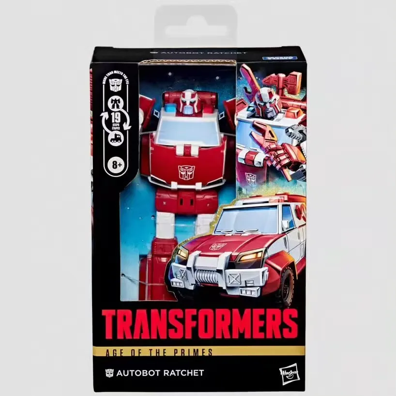 

Pre-Sale Transformation Age of The Prime Ratchet 08 Animation Action Figure Collectible Gift for Boys