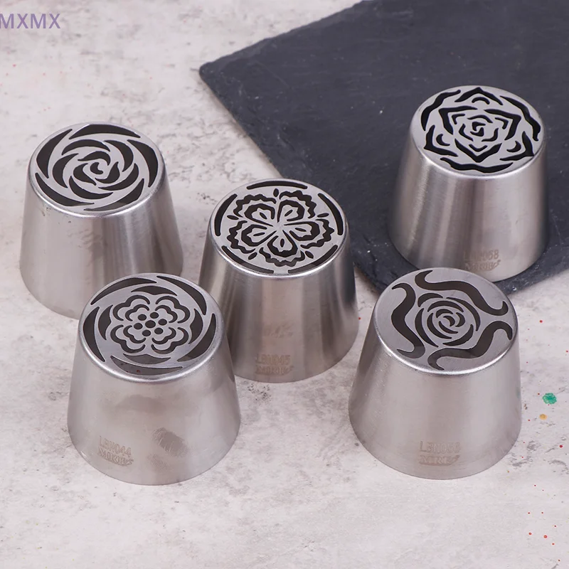 1 шт. SL42/SL44/SL45/SL56/SL58 русские насадки для глазури из нержавеющей стали DIY кондитерские насадки для глазури для торта насадки для глазури насадки для украшения