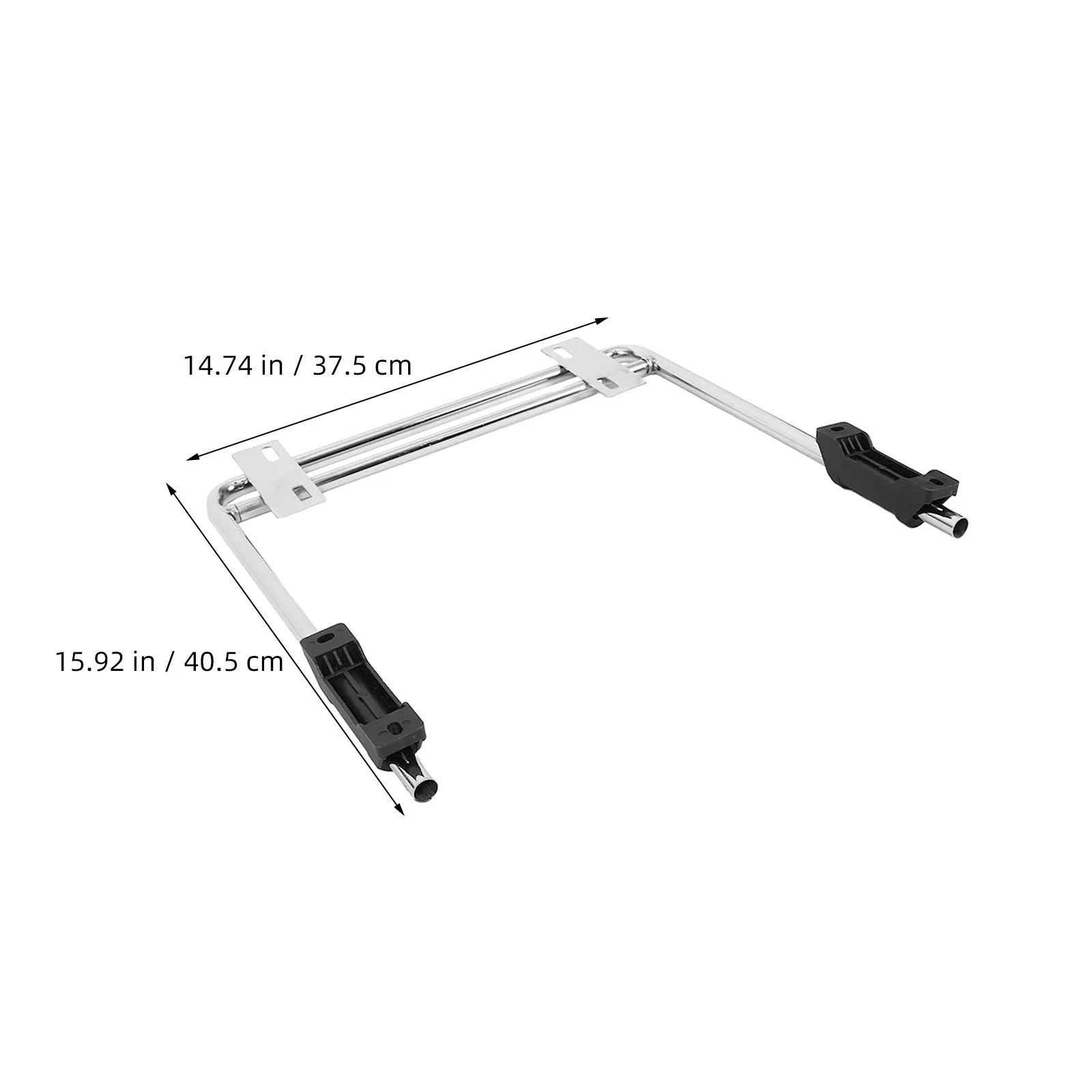 2Pcs Footrest Attachment for Office Chair Retractable Adjustable Footrest Under Desk Ergonomic Foot Support Chair Accessory