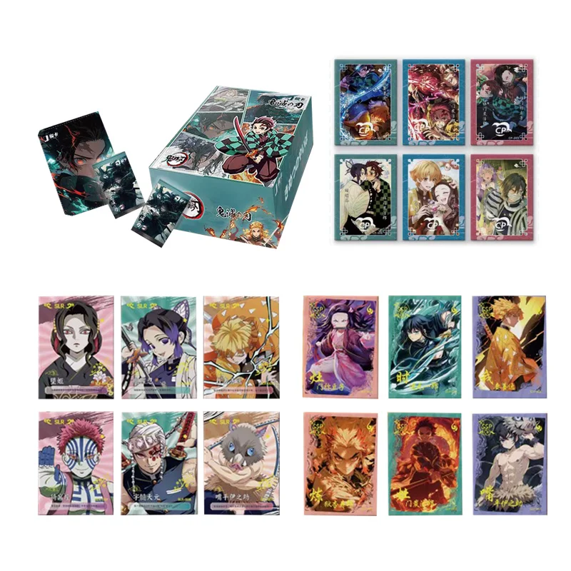 

Demon Slayer Collection Card Junka 1 Box Ssr Ur Nezuko Mitsuri Film Epoxy Card Booster Box Playing Anime Cards