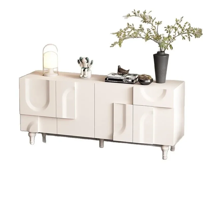 Style console buffet table, high-quality kitchen lockers, newly designed wooden sideboards