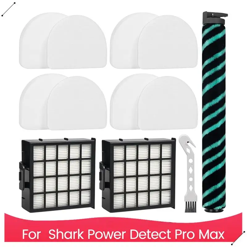 AZ4002 AZ4000 AZ4000C Filter Replacement Parts For Shark Power Detect Pro Max Upright Vacuum Cleaner Brush Filters