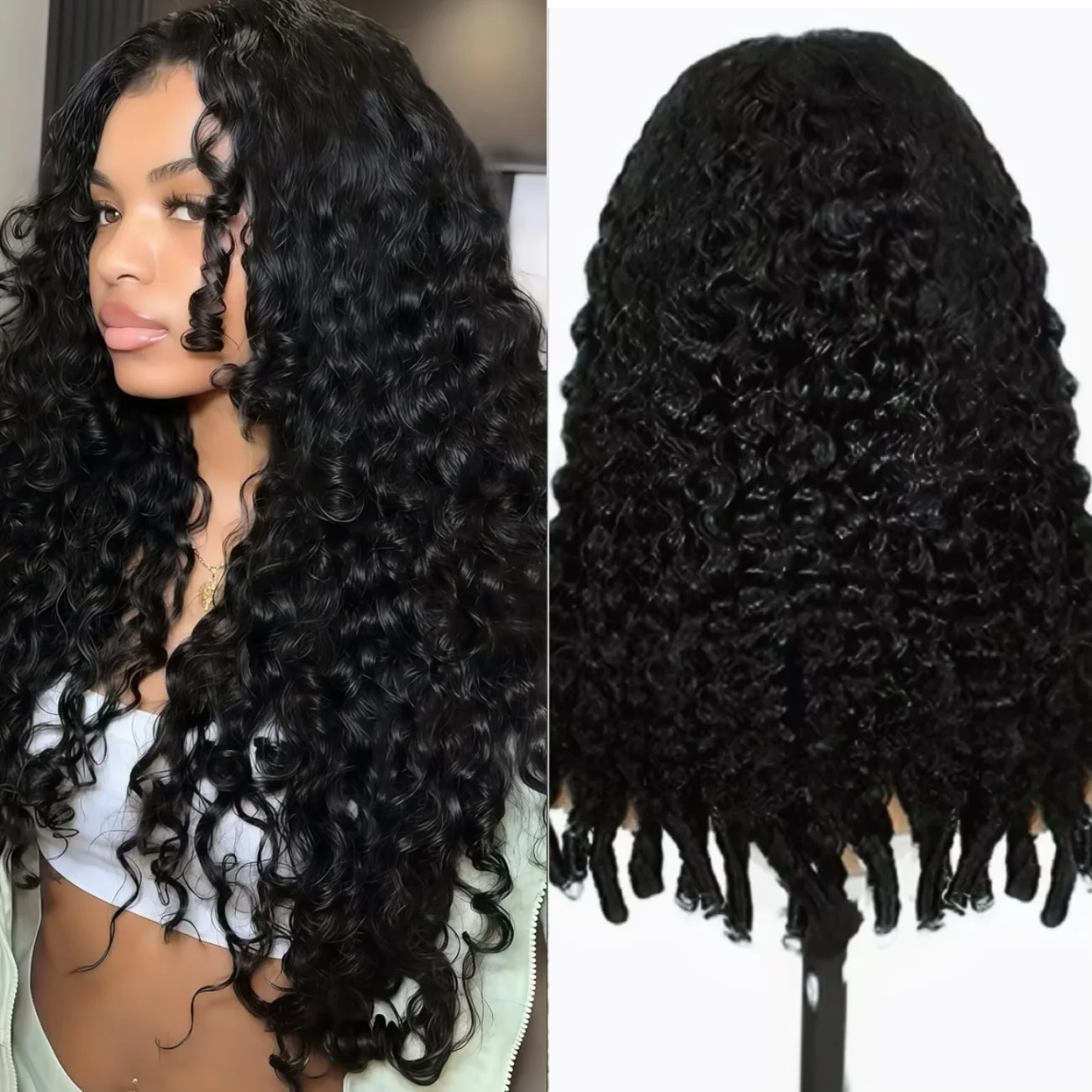 شعر مستعار مجعد بورمي طبيعي 7x6 شعر مستعار للإغلاق مع الرباط 200 كثافة الشعر 13x4 HD الدانتيل 13x6 Hd الدانتيل الباروكات الأمامية للنساء #1