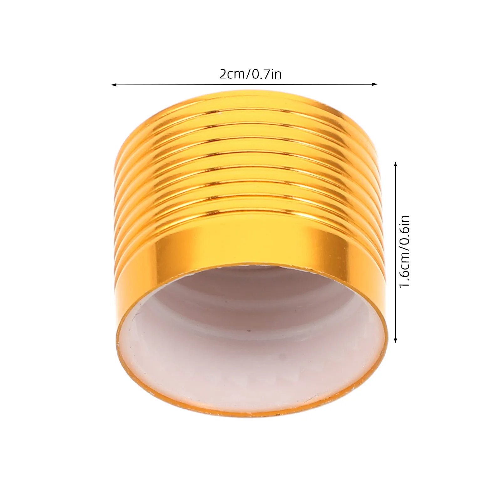 Soft Touch Aroma Bottle Caps for Glass Roller Bottles Essential Oil Diffuser Sealing Lids Compatible with 10Ml 15Ml 20Ml view 5