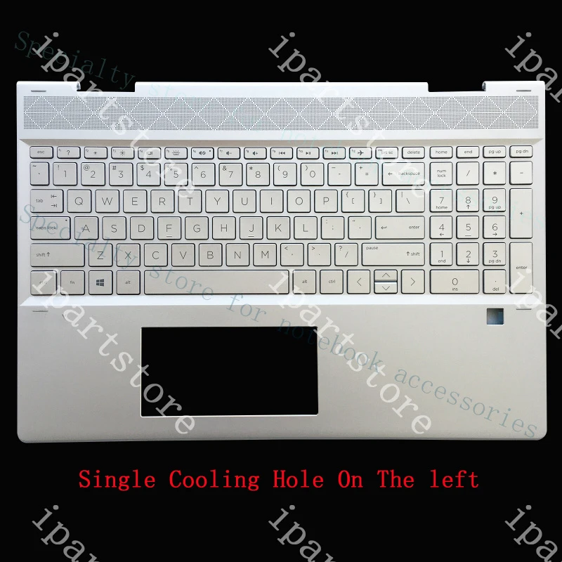 A+  New FOR HP ENVY  X360 15T-DR 15-DR Upper Case Palmrest Keyboard L56975-001 US