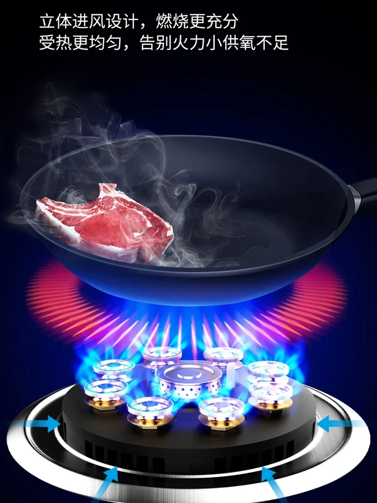 Estufa de gas integrada de 220 V y cocina eléctrica con un quemador de gas y una placa de inducción