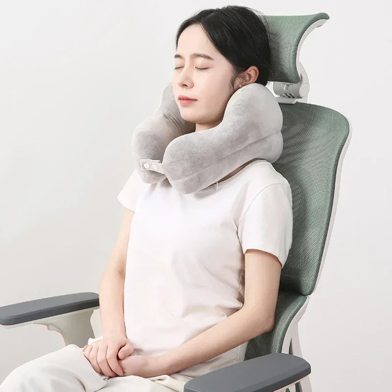 High-speed Rail Train Portable Car Office Nap Neck Pillow Body Pillow U-shaped Pillow Neck Hump Airplane Travel Sleeping