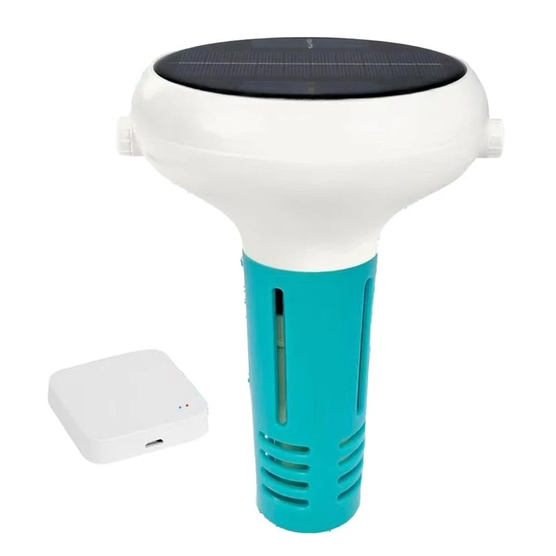 A64T-Salt Tester 7 In 1 Swimming Pool PH Tester Water Quality Tester Bluetooth-Compatible Salinity Meter For Pools