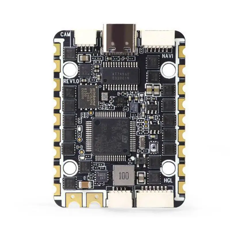 B78B-SPECTER F722 40A 6CH AIO Flight Controller 2-6S Supports Y6/Six-Axis 25.5X 25.5Mm For RC FPV Drone