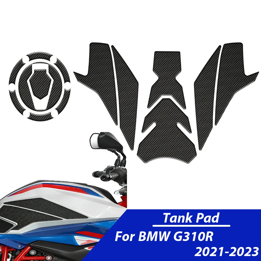 

For BMW G310R 2021-2023 G 310 R Tank Pads Set - Anti Slip Knee Grips Protector With Exact Fit Design Motorcycle Accessories ﻿