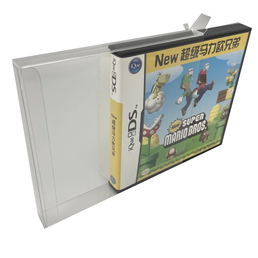 Transparent Storage Box For Nintendo DS/NDS Game Collect Boxes Carton Save Collections Clear Display Case