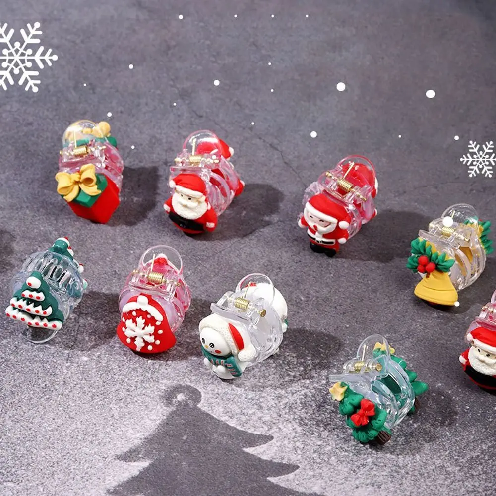 Baby Jewelry Gift Hair Accessories Kids Side Bangs Clip Korean Style Barrette Mini Hair Claw Christmas Hair Clip Hair Crab