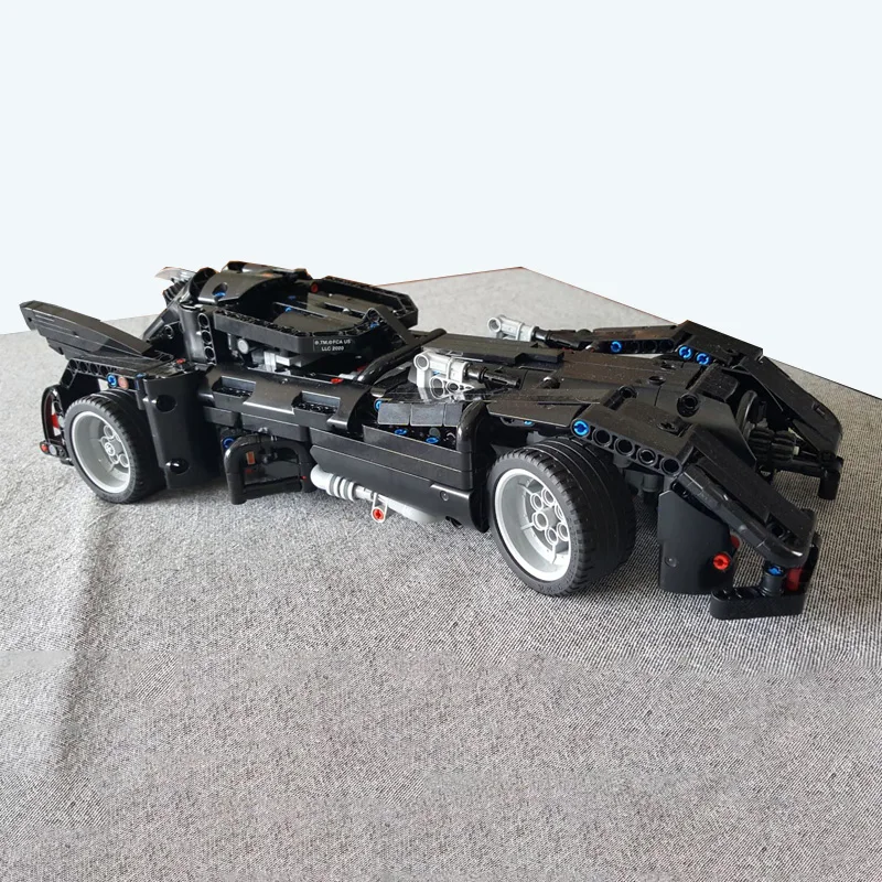 Nuovo 918 pz tecnico 1989 Batmobile Cars MOD personalizzato dal 42111 dom caricatore a doghe modello Building Blocks mattoni giocattoli fai da te