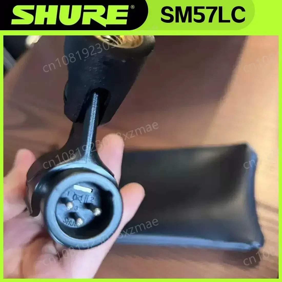 2PCS SHURE SM57 전설적인 다이나믹 마이크 전문 유선 핸드헬드 카디오이드 가라오케 마이크 스테이지 스튜디오 녹음