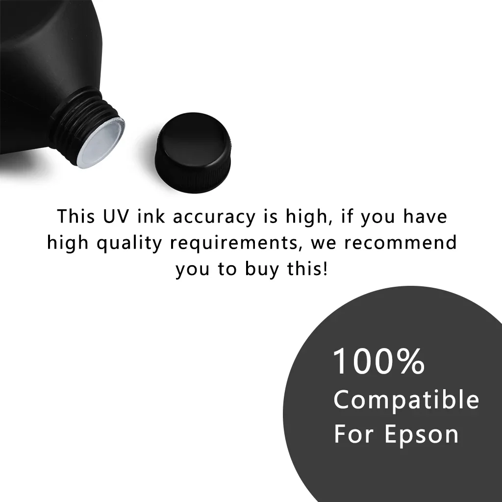 Высококачественные мягкие УФ-чернила, УФ-светодиодные отверждаемые чернила для Epson DX5 DX7 XP600 TX800 печатающая головка, УФ-планшетный принтер, 1000 мл/бутылка