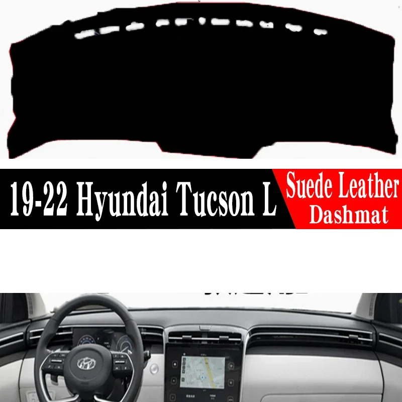 

Для Hyundai Tucson L 2019-2022: Коврик на приборную панель, накладка на панель, ковровое покрытие, солнцезащитный козырек, ретро-кожаная подушка, аксессуары для крыши