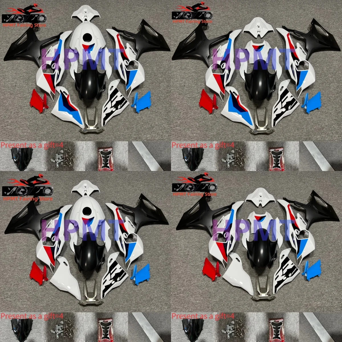 

Новый комплект обтекателей для мотоцикла из АБС-пластика, подходит для BMW S1000RR 2025 S1000RR M1000RR 2025, полный обтекатель кузова