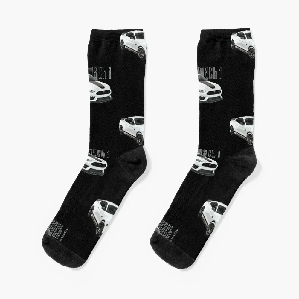 

MACH 1 Mustang GT 5.0L V8 Socks Men's golf Boy Socks Women's