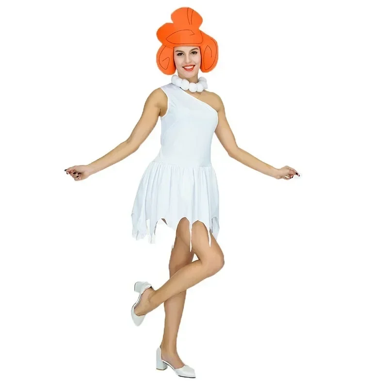 زي Bear House Wilma Flintstone للنساء والرجال، ملابس رجالية ونسائية 2025 PPT01..