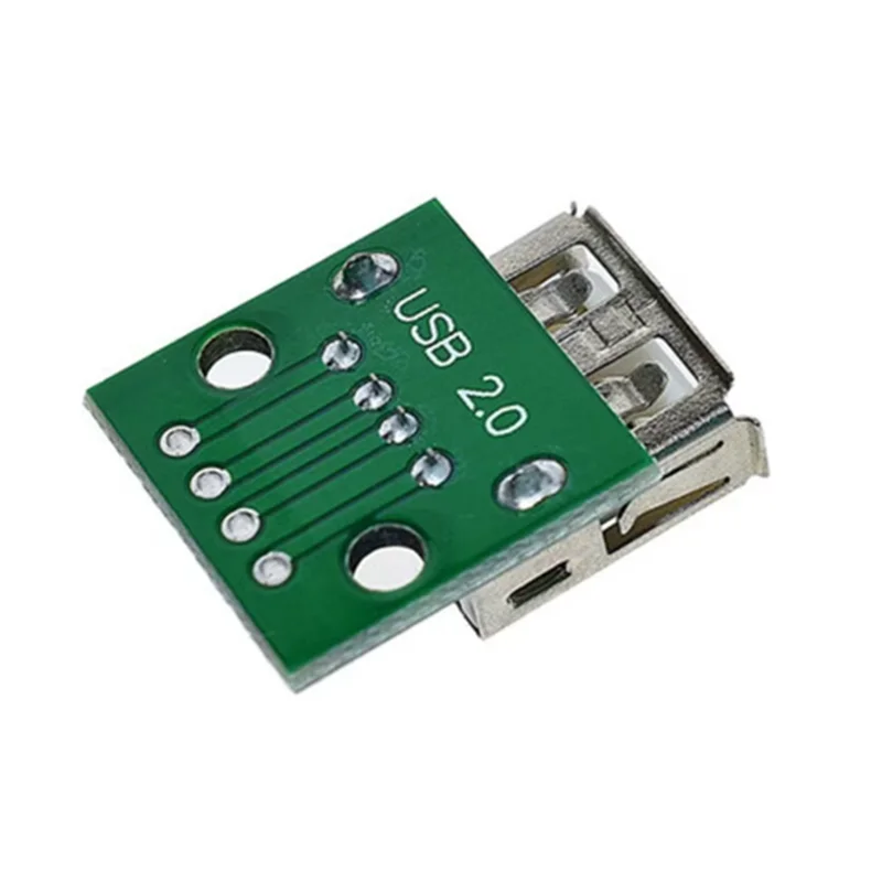 1/5PCS USB 2.0 Socket Type A Female USB To DIP 2.54MM PCB USB Breakout Board Pitch Adapter Converter Connector 4 Pin