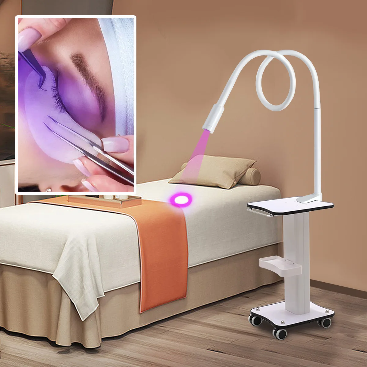 Lamp Led UV lash adhesive glue curing lash lamp for eyelash extension 5W 10W LED Light For Nails Beauty Salons