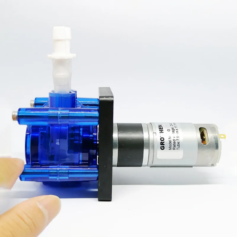 Peristaltic Pump 0.21GPH (800ml/min) for Fluid Transfer & Draining. Metering System for Lab Glue & Adhesives