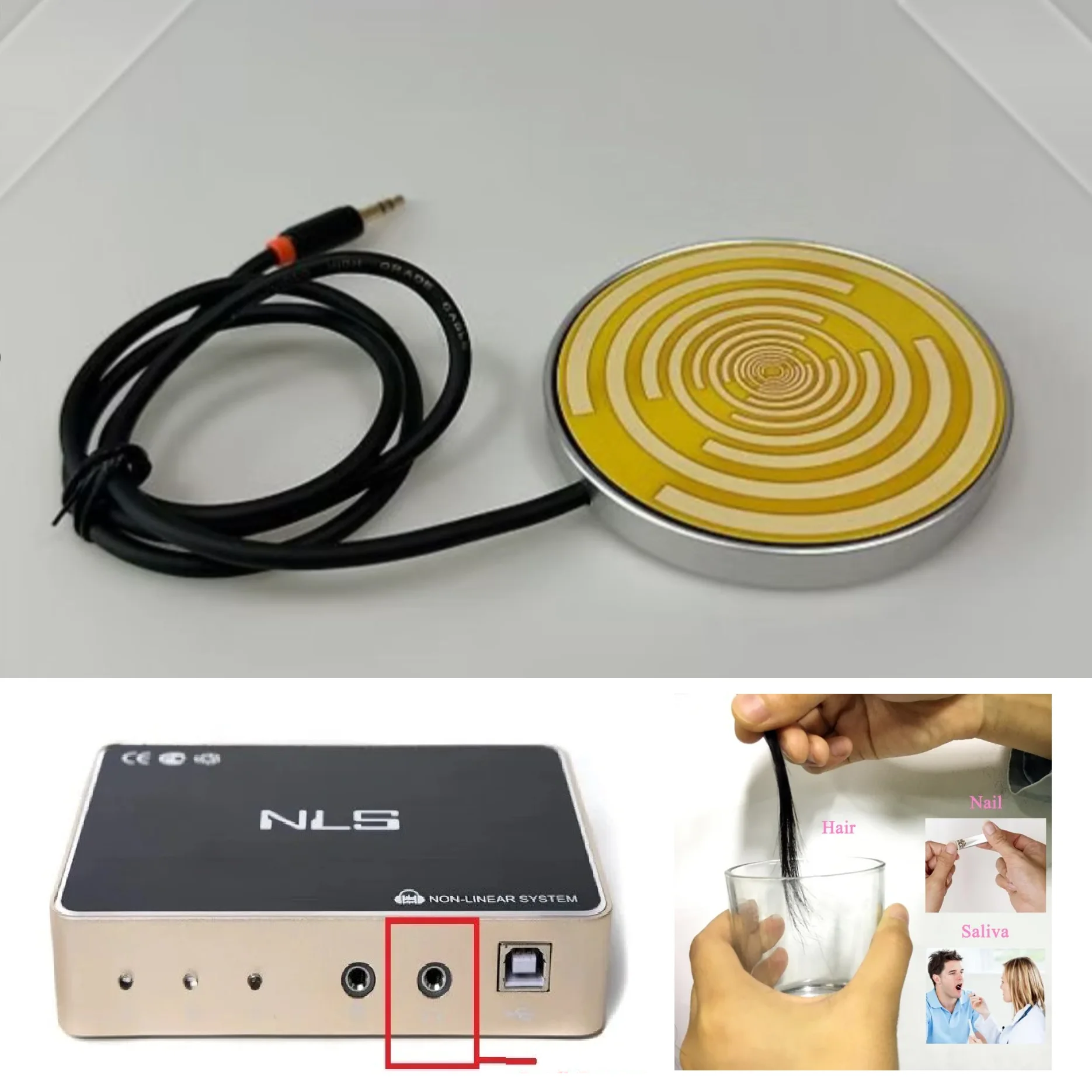 Remote Resonant Champer Frequency DNA Analysis for NON LINEAR Resonance System 9D 12D 18D CELL NLS Meta Hunter 4025 Spooky3 Test