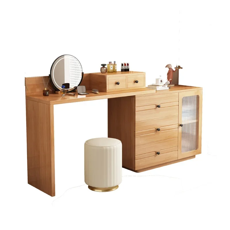 

Solid wood dresser, with chest, integrated simplicity, modern home, small bedroom
