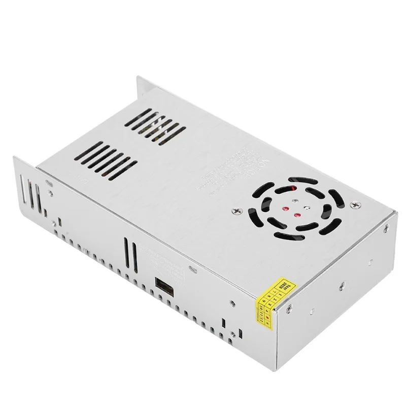 

Адаптер-драйвер блока питания DC12V из алюминиевого сплава для светодиодных экранов, световых панелей, 3D-принтеров (S-400-12(12V 33A 400W) AC110/220V±15%)