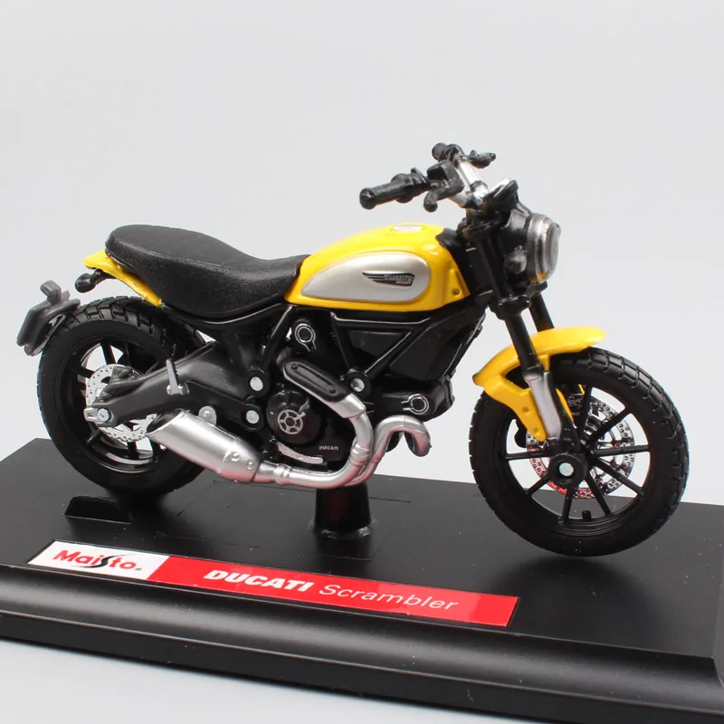 Modelo de Motocicleta Diecast 1:18 Maiisto Ducati Super Nua V4 S Scrambler Panigale V4S 1199 Monster 900 Desert X 1098s Superleggra Motocicleta