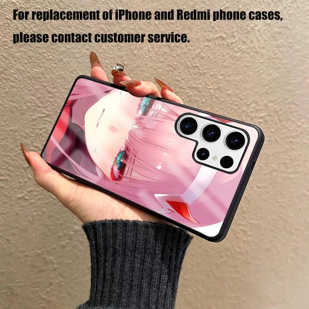Zero Two Darling In The FranXX Phone Case For Samsung S26 S25 S24 S23 S22 S21 S20 Plus Ultra Glass Fold A Magnetic Case
