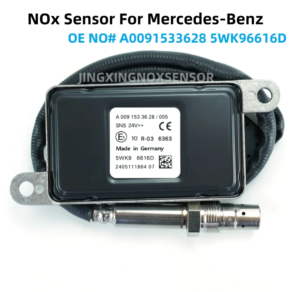 A0091533628 5WK96616D Original New Nox Sensor For Mercedes-Benz Actros Atego LKW EURO 4 5 6 24V A0061537328 5WK96616E